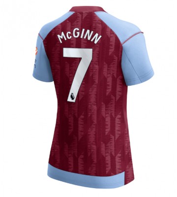 Aston Villa John McGinn #7 Replika Hjemmebanetrøje Dame 2023-24 Kortærmet